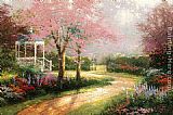 Morning Canvas Paintings - Morning Dogwood